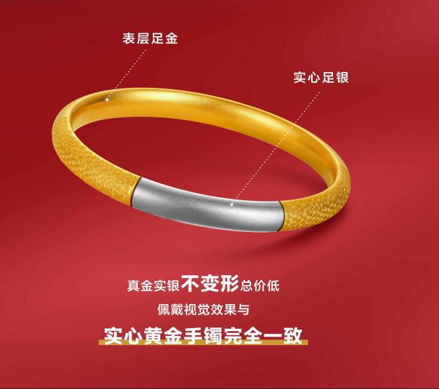 黄金饰品化的主流产品米乐m6网站金包银：