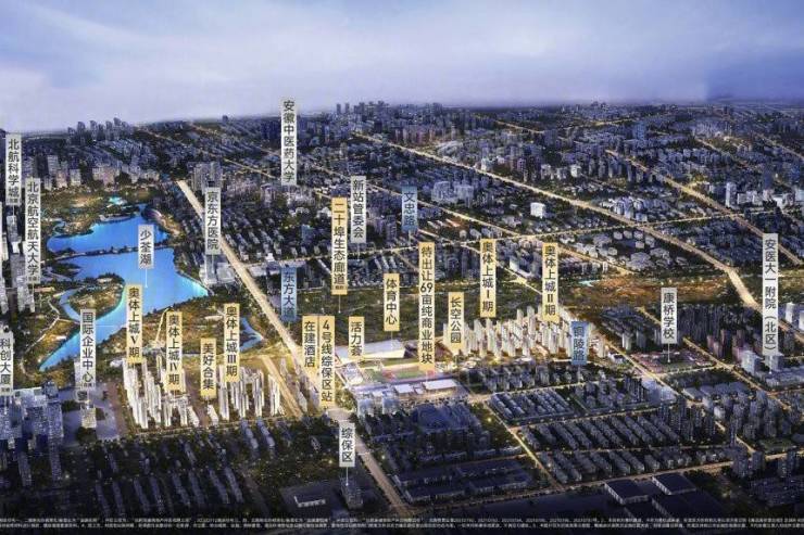 楼盘售楼处发布丨人居价值新标杆重磅启幕▷新站区招商奥体公园(图4)